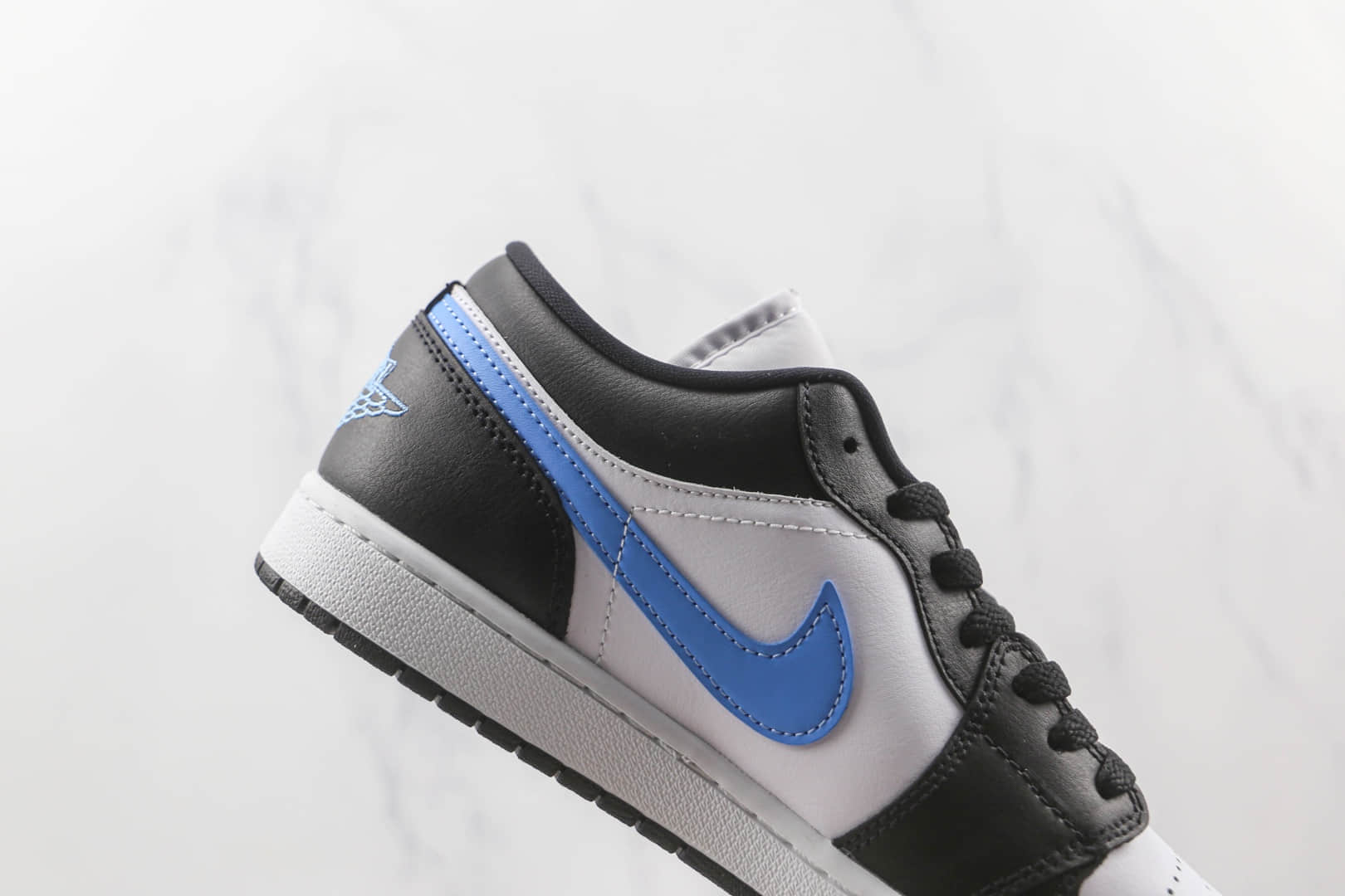 乔丹Air Jordan 1 Low纯原版本低帮AJ1黑蓝色板鞋原档案数据开发 货号：DC0774-041