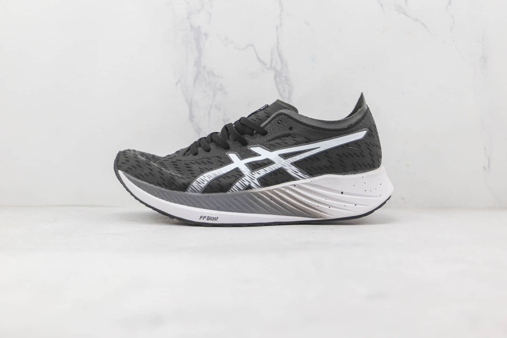 亚瑟士Asics Magic Speed纯原版本黑色碳板竞速跑步鞋原鞋开模一比一打造 货号：1012A895-001