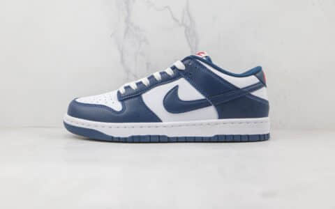 耐克Nike Dunk Low Valerian Blue纯原版本低帮DUNK白藏青板鞋内置气垫 货号：DD1391-400