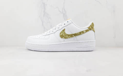 耐克Nike Air Force 1’07 Low纯原版本低帮空军一号腰果花板鞋内置气垫 货号：DJ9942-101