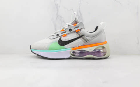耐克Nike Air Max 2021纯原版本灰橙色Max2021气垫鞋原档案数据开发 货号：DO2336-010