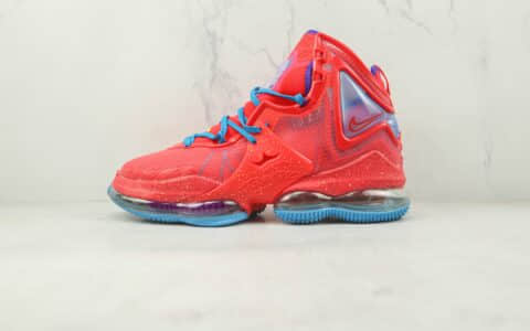 耐克Nike Lebron 19 EP纯原版本詹姆斯19代红蓝色实战篮球鞋原档案数据开发 货号：DC9340-600