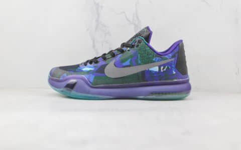 耐克Nike Zoom Kobe 10 Elite Low BHM纯原版本科比10代篮球鞋原档案数据开发支持实战 货号：705317-305