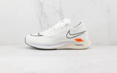 耐克Nike ZoomX streakfly proto纯原版本破2系列白黑色马拉松缓震跑鞋原盒原标 货号：DH9275-100