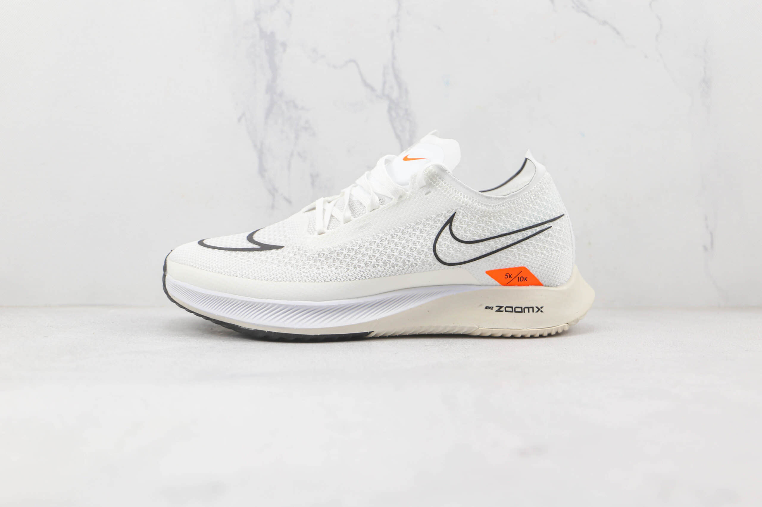 耐克Nike ZoomX streakfly proto纯原版本破2系列白黑色马拉松缓震跑鞋原盒原标 货号：DH9275-100