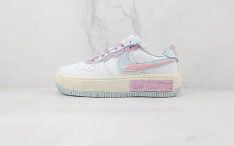 耐克Nike Air Force1 low纯原版本低帮空军一号赛博朋克白黄电玩板鞋原楦头纸板打造 货号：CW2288-113