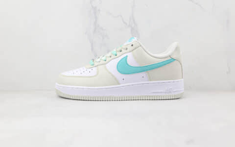 耐克Nike Air Force 1 07 Low纯原版本低帮空军一号绿勾板鞋内置气垫 货号：LZ6699-555