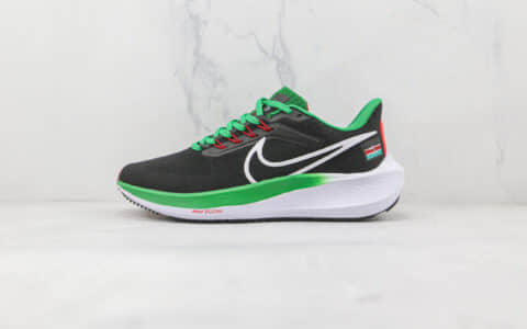 耐克Nike Air Zoom Pegasus 39纯原版本飞马39代黑绿针织透气慢跑鞋原楦头纸板打造 货号：DQ7923-001