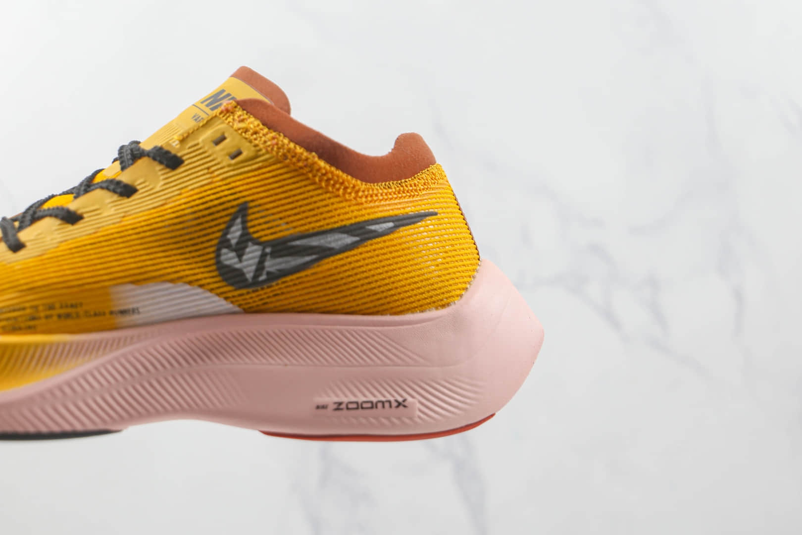 耐克Nike ZoomX Vaporfly Next%纯原版本马拉松二代橙色透气跑步鞋原楦头纸板打造 货号：DO2408-739