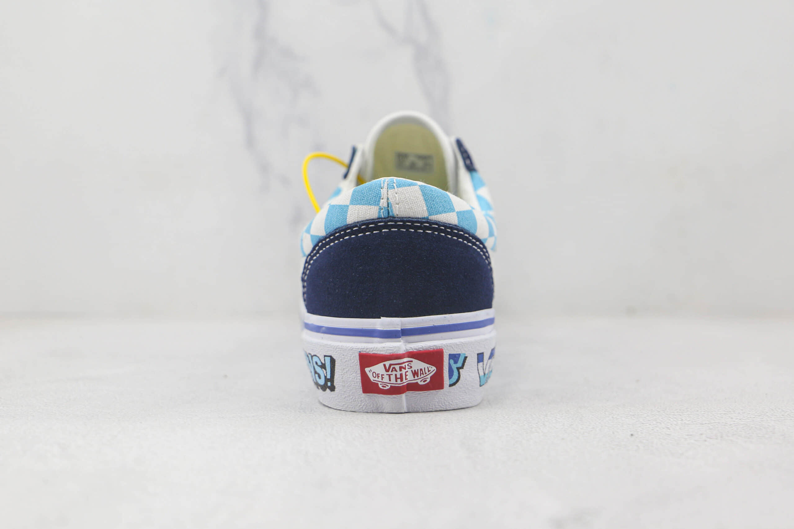 万斯Vans Style 36 Decon公司级版本安纳海姆克莱因蓝低帮硫化板鞋原楦头纸板打造