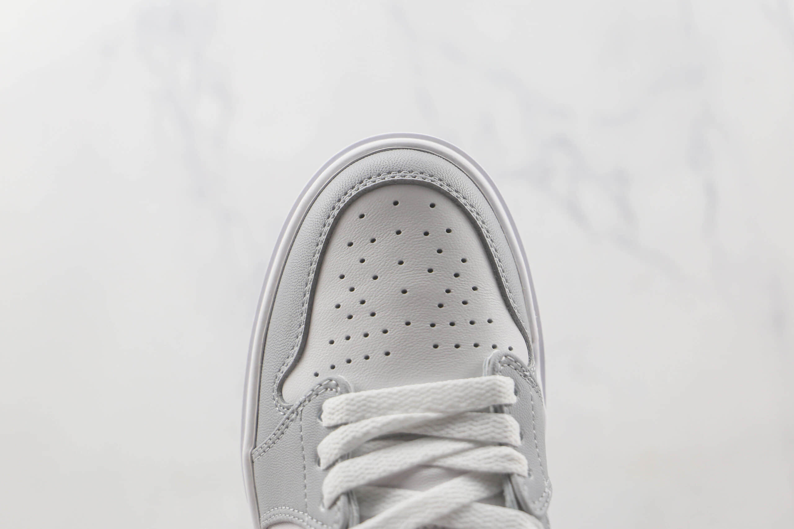 乔丹Air Jordan 1 Elevate Low SE Wolf Grey纯原版本低帮AJ1厚底烟灰板鞋原档案数据开发 货号：DH7004-100