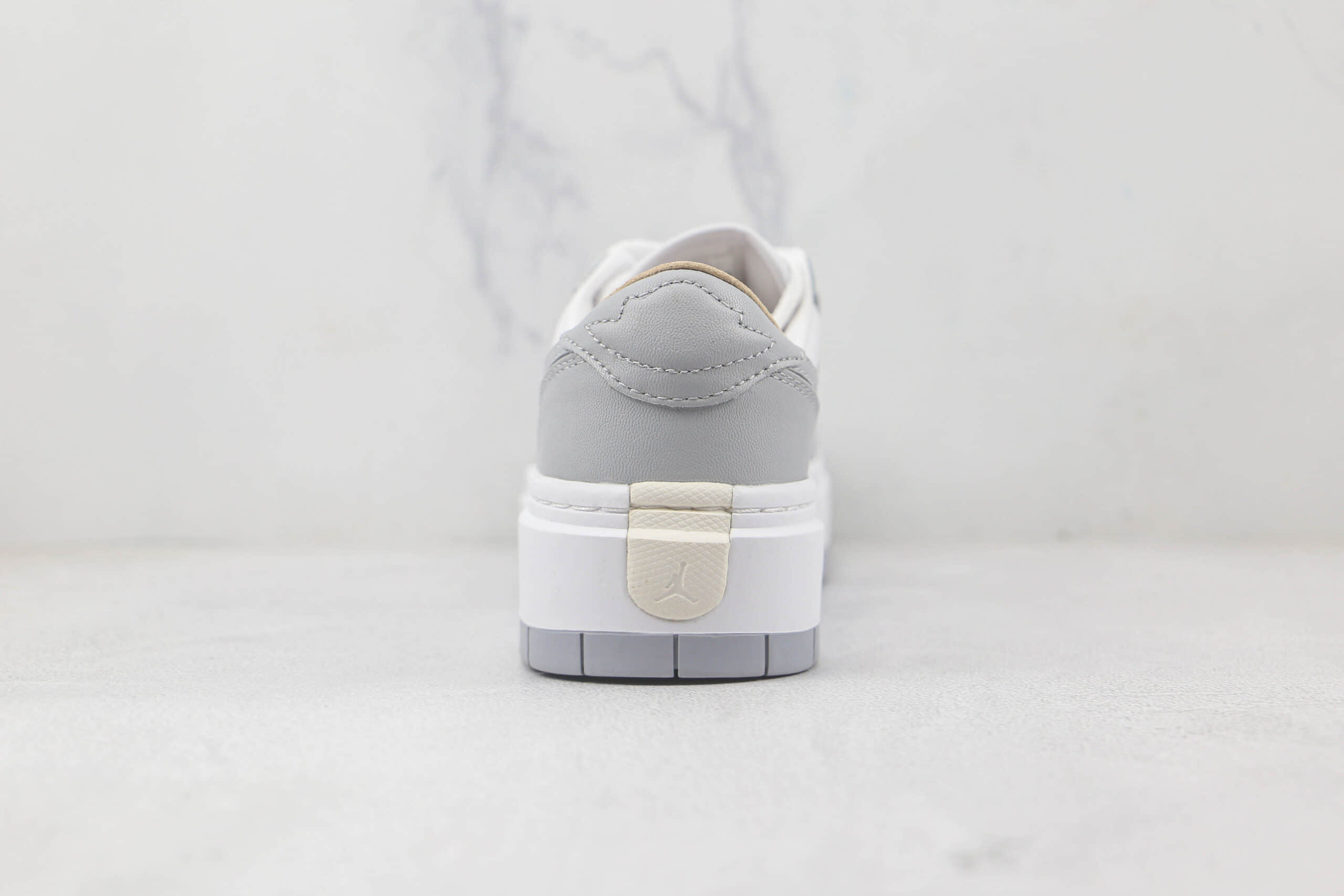 乔丹Air Jordan 1 Elevate Low SE Wolf Grey纯原版本低帮AJ1厚底烟灰板鞋原档案数据开发 货号：DH7004-100