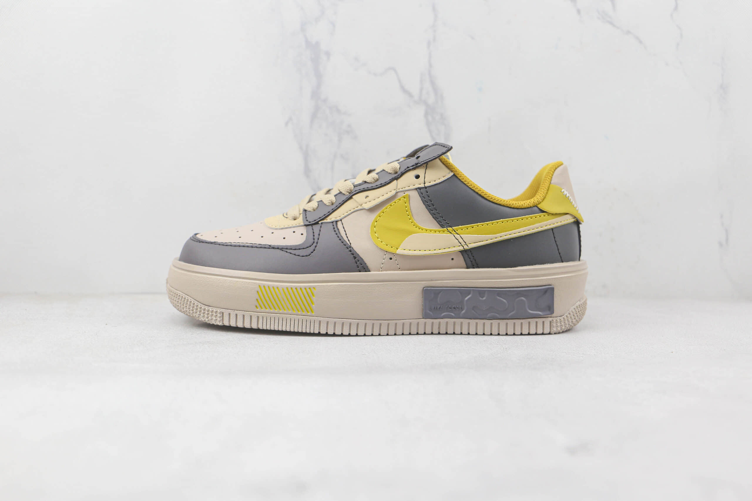 耐克Nike Air Force 1’07 Low纯原版本低帮空军一号Fontanka马卡龙棕色板鞋原盒原标 货号：CW6688-602