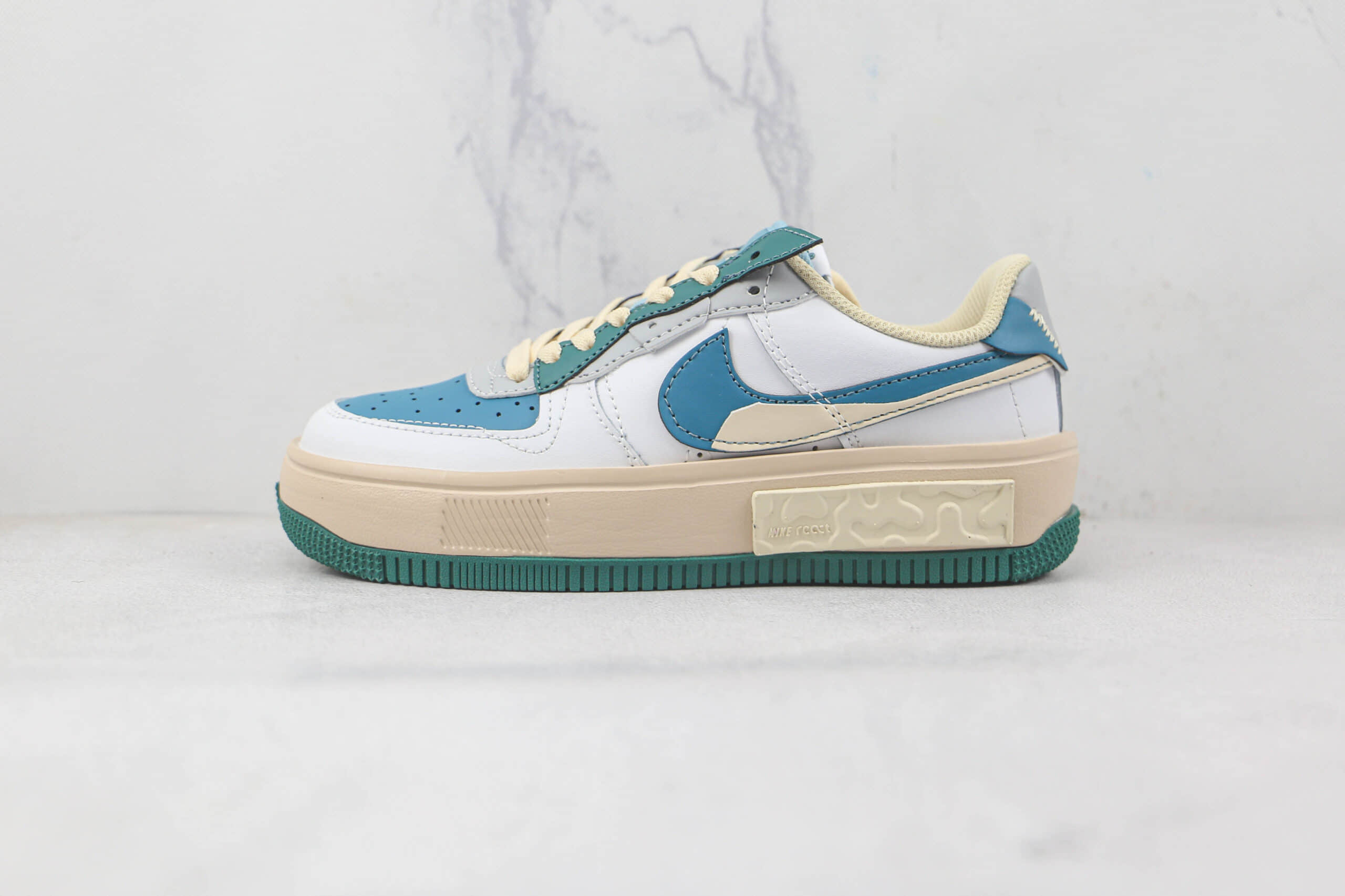 耐克Nike Air Force 1 07 Low纯原版本低帮空军一号马卡龙配色板鞋内置气垫 货号：CW6688-604