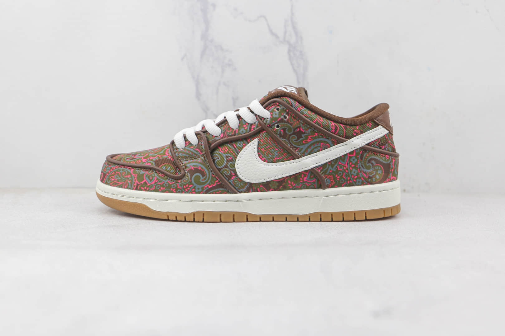 耐克Nike SB Dunk Low Paisley纯原版本低帮SB DUNK新腰果花配色板鞋原档案数据开发 货号：DH7534-200