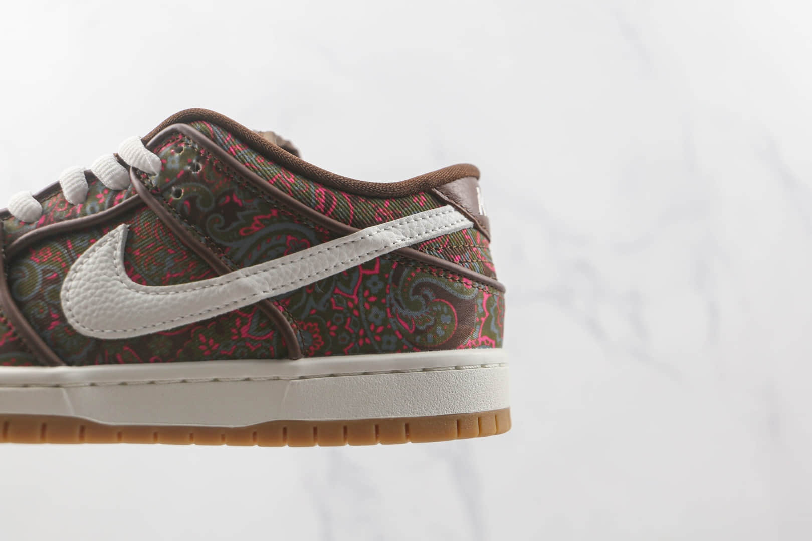 耐克Nike SB Dunk Low Paisley纯原版本低帮SB DUNK新腰果花配色板鞋原档案数据开发 货号：DH7534-200