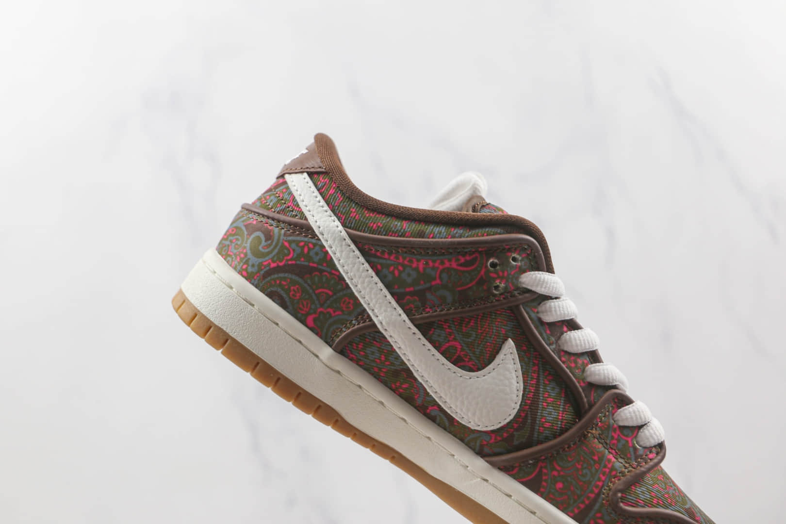 耐克Nike SB Dunk Low Paisley纯原版本低帮SB DUNK新腰果花配色板鞋原档案数据开发 货号：DH7534-200