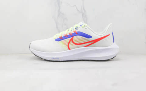 耐克Nike Air Zoom Pegasus 39纯原版本登月39代白红色慢跑鞋原楦头纸板打造 货号：DX3354-100