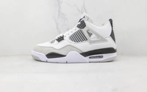 乔丹Air Jordan 4 Military Black纯原版本灰黑拼接AJ4篮球鞋原楦头纸板打造 货号：DH6927-111