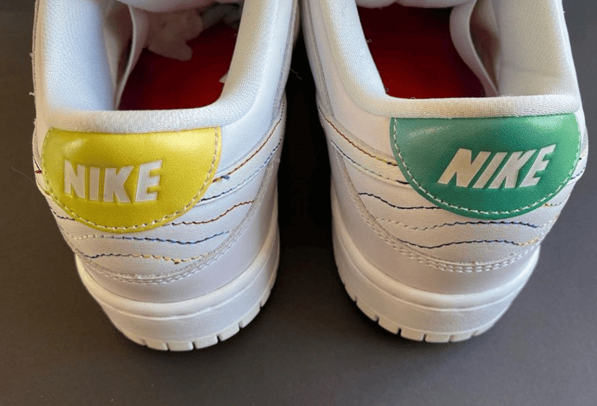 鸳鸯设计+彩虹渐变！全新Nike SB Dunk Low实物释出！