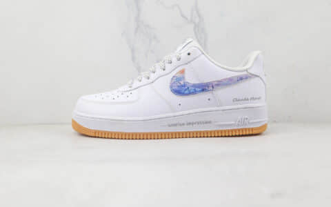 耐克Nike Air Force 1’07 Low Sunrise imperssion纯原版本低帮空军一号日出印象配色板鞋内置气垫 货号：DH4406-201