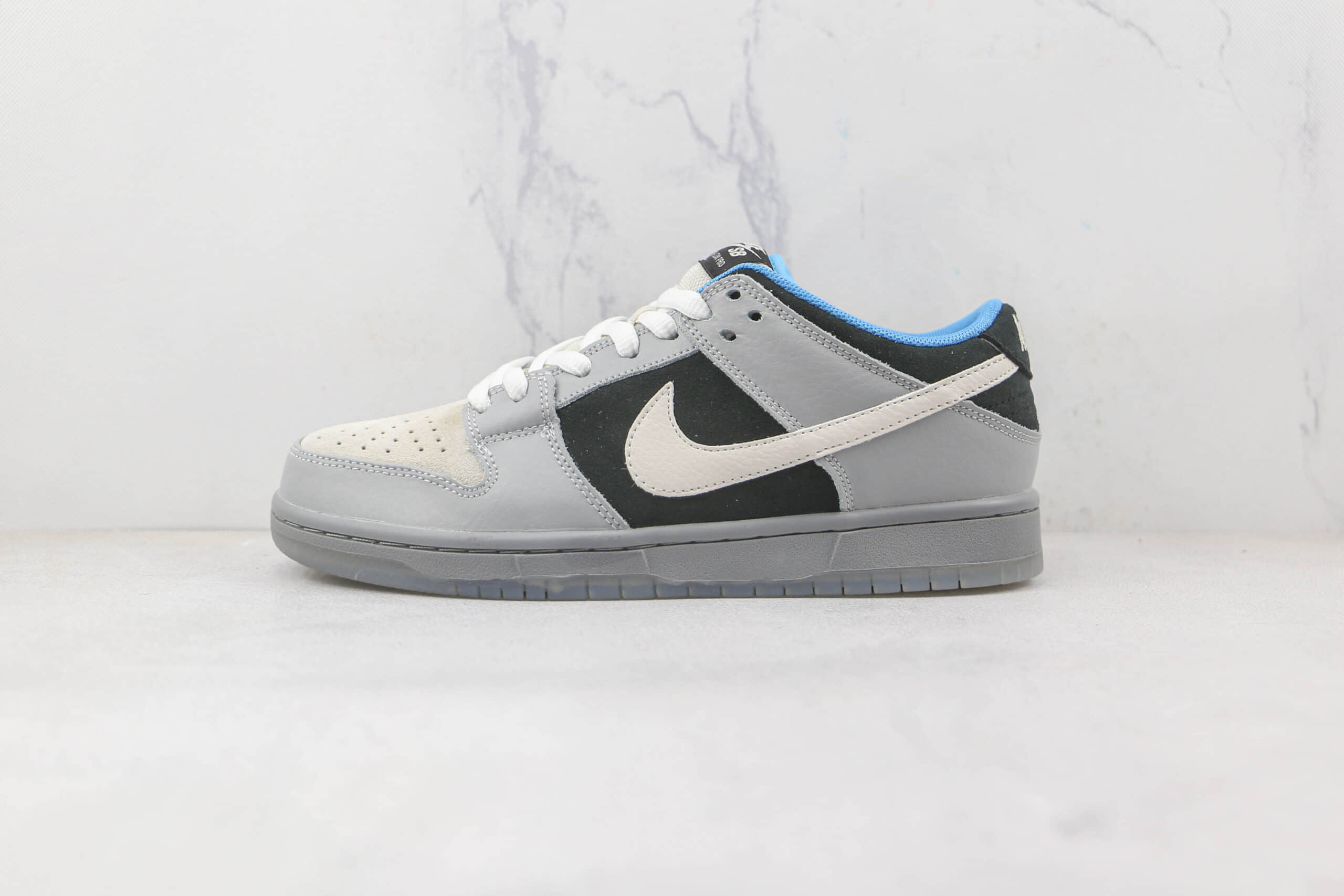 耐克Nike Dunk SB Low纯原版本低帮SB DUNK白灰黑板鞋原档案数据开发 货号：313170-014