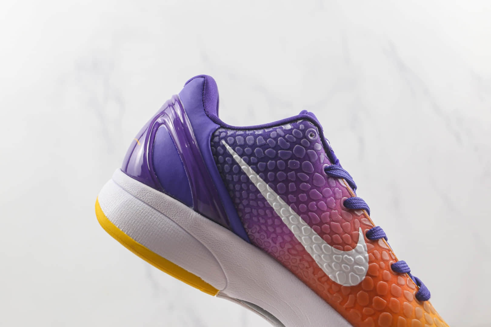 耐克Nike Zoom Kobe纯原版本科比6代橙紫渐变色实战篮球鞋内置碳板支持实战 货号：CW2190-107