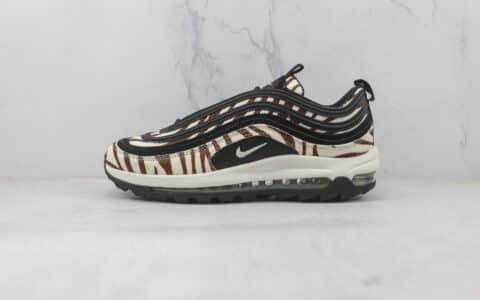 耐克Nike Air Max 97纯原版本黑斑马Max97高尔夫系列气垫鞋原楦头纸板打造 货号：DH1313-001