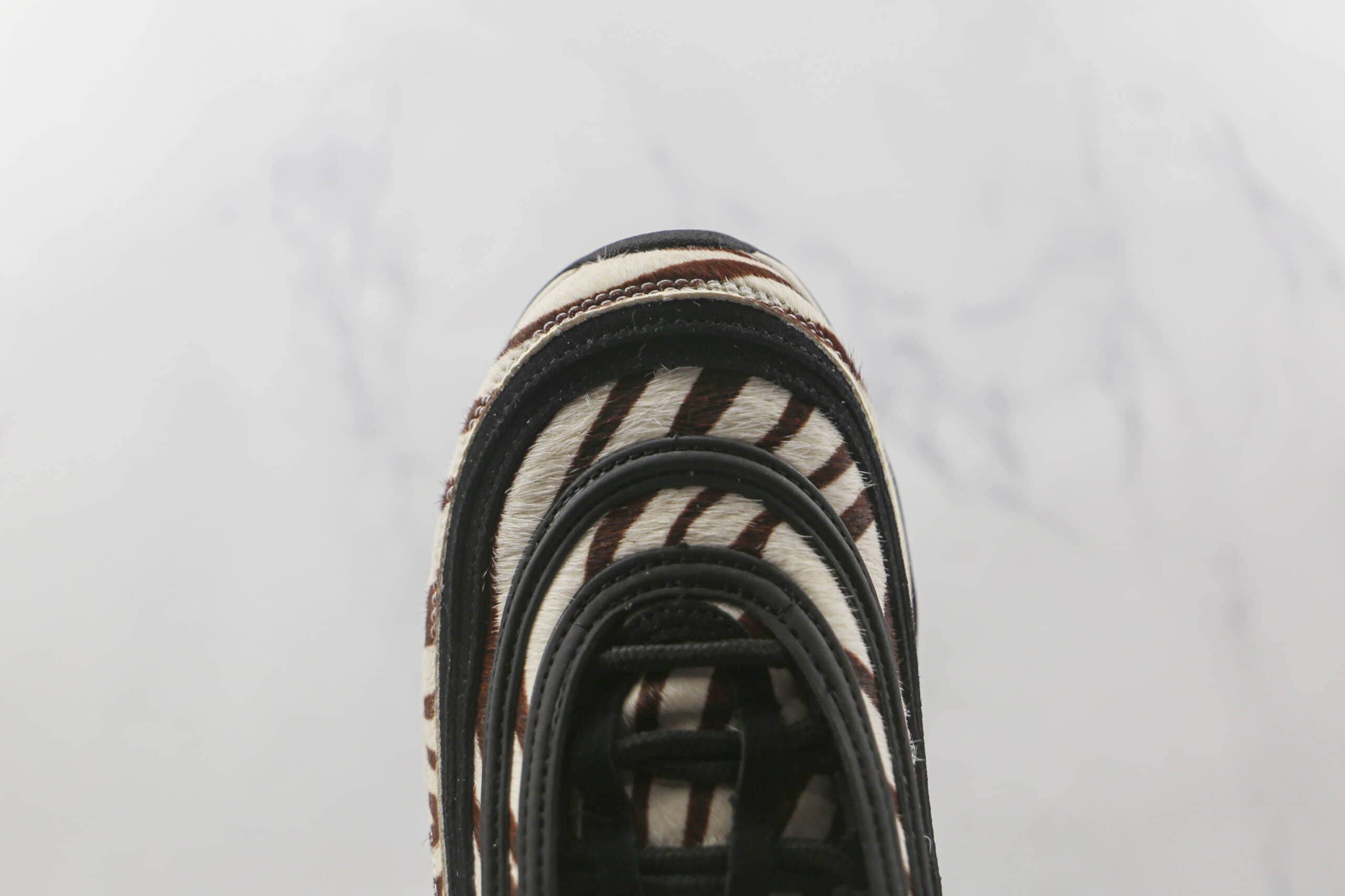 耐克Nike Air Max 97纯原版本黑斑马Max97高尔夫系列气垫鞋原楦头纸板打造 货号：DH1313-001