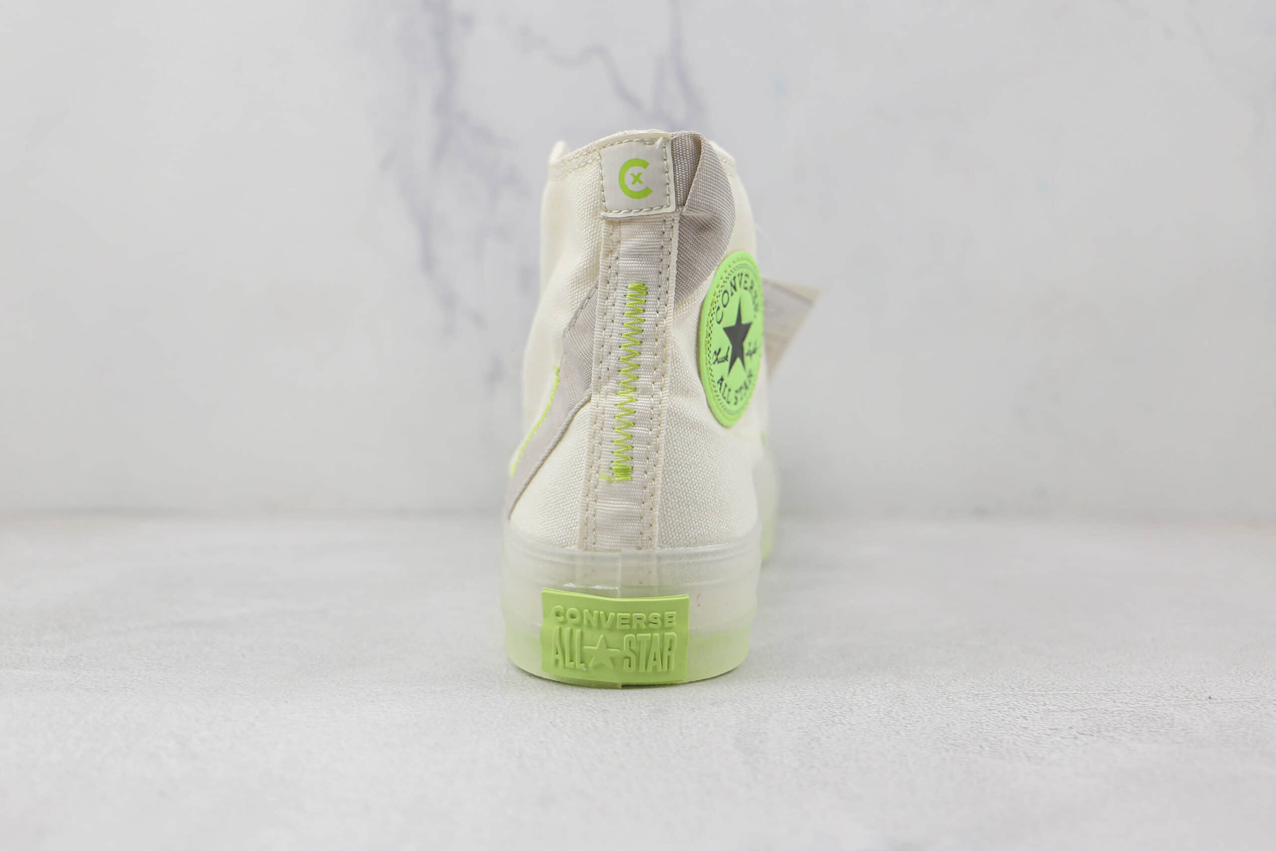 匡威Converse chuck 1970S CX公司级版本高帮青柠薄荷绿帆布水晶果冻底板鞋原楦头纸板打造 货号：A00416C