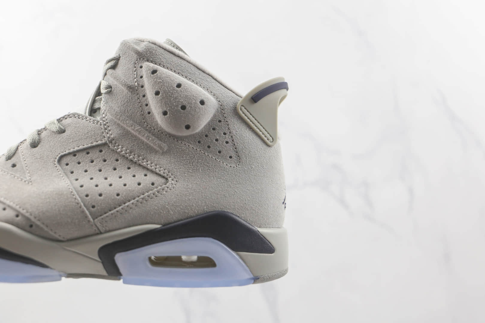 乔丹Air Jordan 6 Georgetown纯原版本乔治城灰蓝色AJ6篮球鞋原楦头纸板打造 货号：CT8529-012