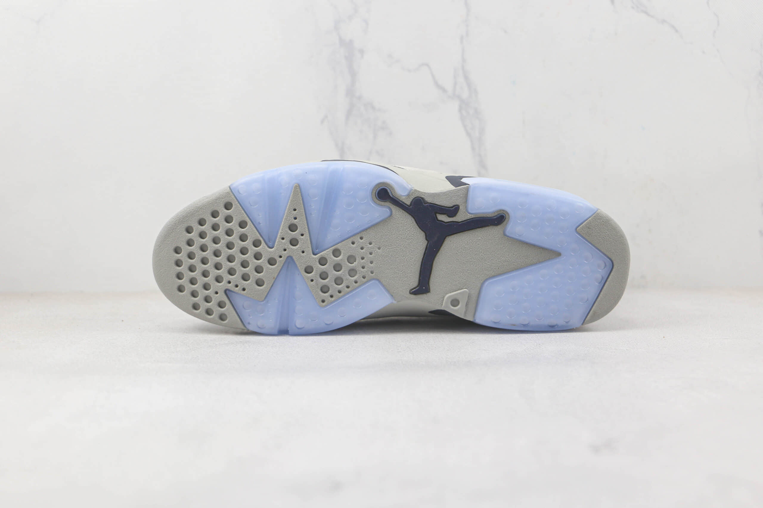 乔丹Air Jordan 6 Georgetown纯原版本乔治城灰蓝色AJ6篮球鞋原楦头纸板打造 货号：CT8529-012