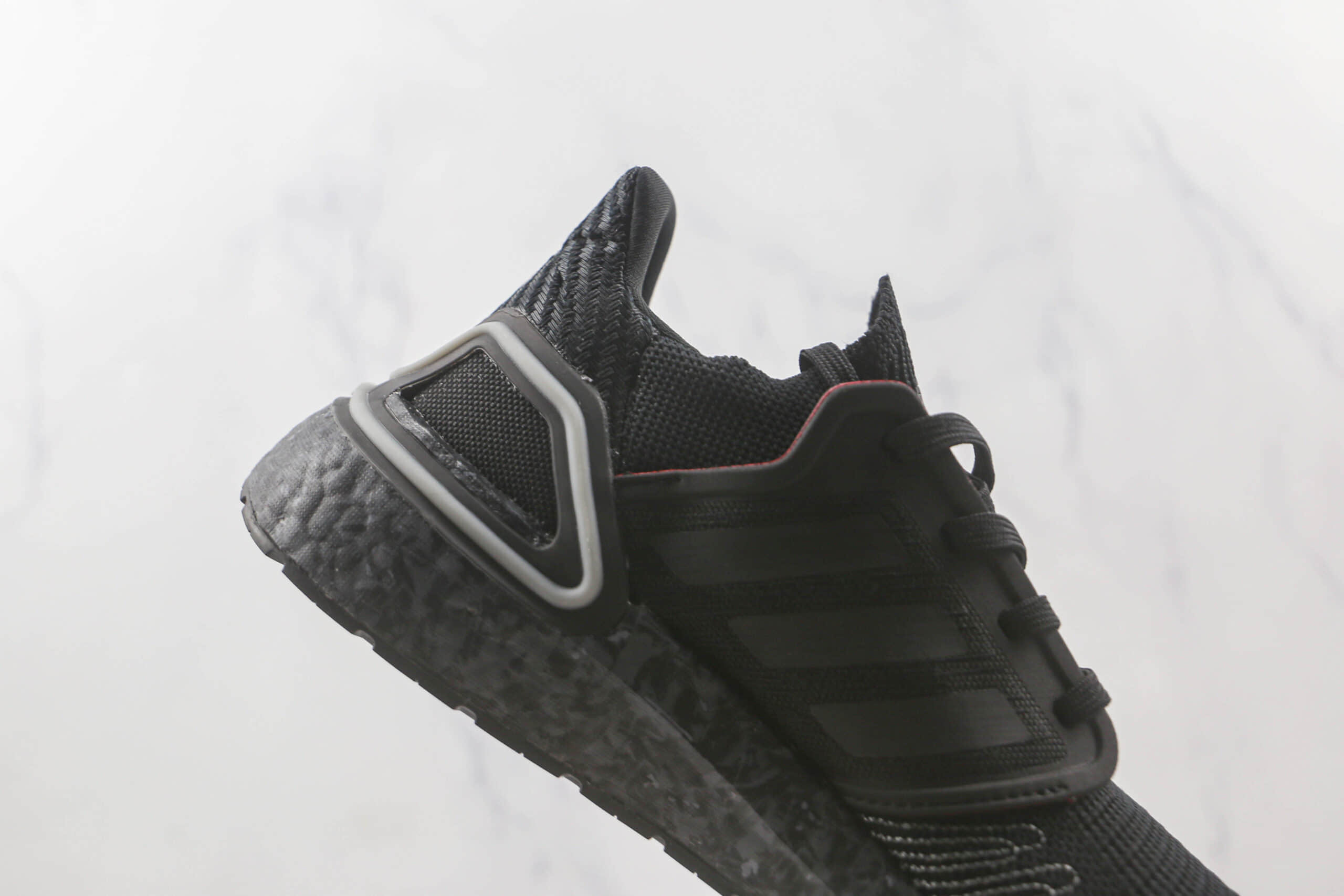 阿迪达斯Adidas Ultra Boost 20纯原版本黑色UB6.0爆米花跑鞋原楦头纸板打造 货号：FY0646