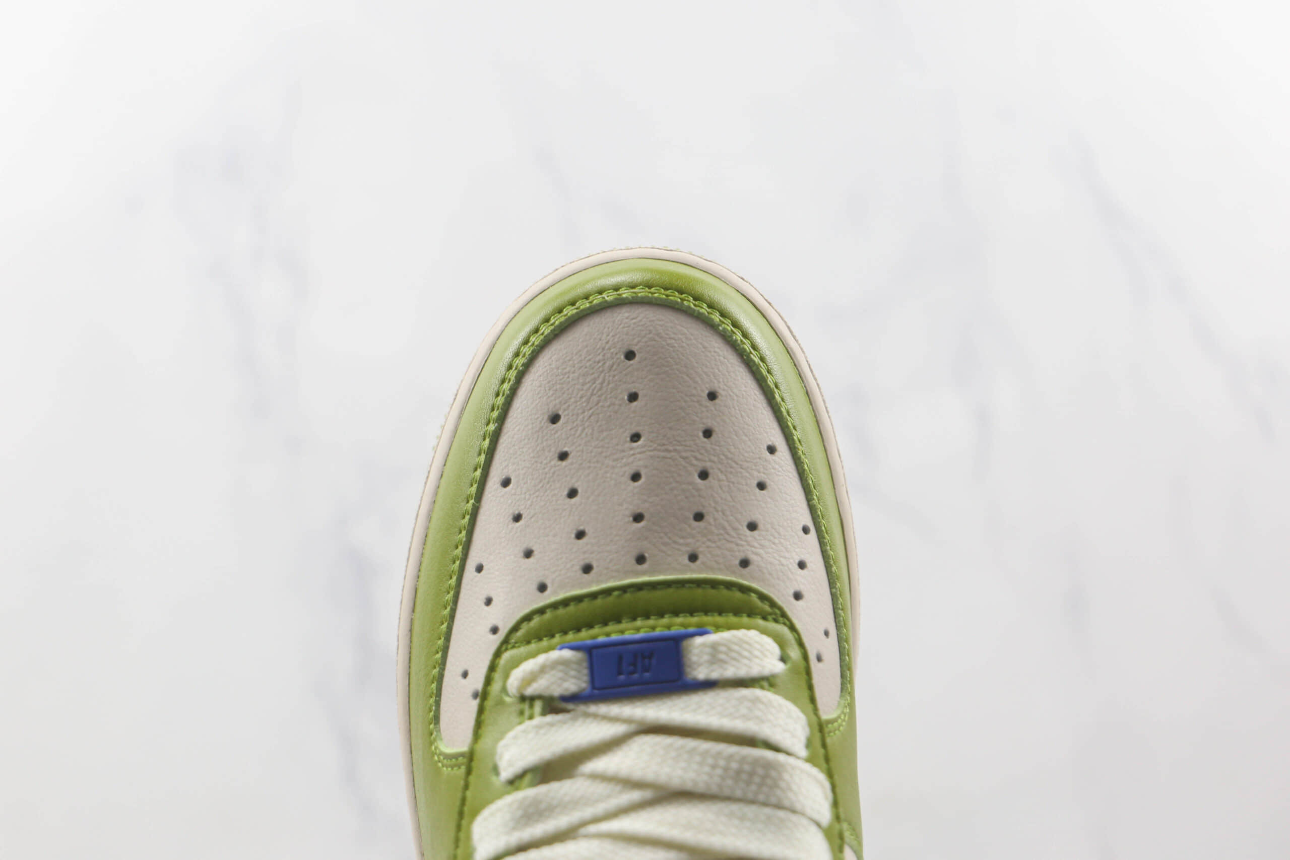 耐克Nike Air Force 1’07 Low纯原版本低帮空军一号牛油果绿板鞋原楦头纸板打造 货号：DG2296-007