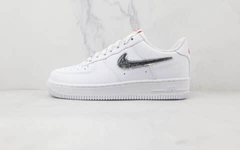 耐克Nike Air Force 1’07 Low纯原版本低帮AF1空军一号白色果冻钩原盒配件 货号：DC9651-100