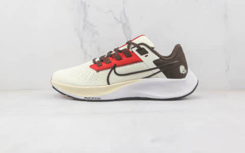 耐克Nike Air Zoom Pegasus 38纯原版本登月38代浅黄色慢跑鞋原楦头纸板打造 货号：DJ0815-100