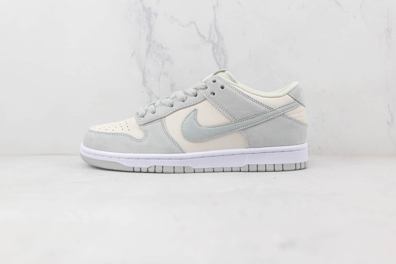 耐克Nike Dunk SB Low低帮SB DUNK纯原版本米白灰色板鞋原档案数据开发 货号：316272-060