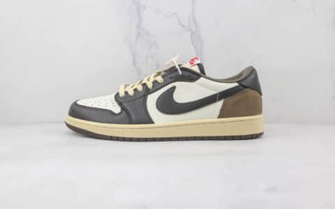 乔丹Air Jordan AJ1 Low OG SP TS纯原版本联名款低帮AJ1板鞋原楦头纸板打造原盒原标 货号：CQ4277-105