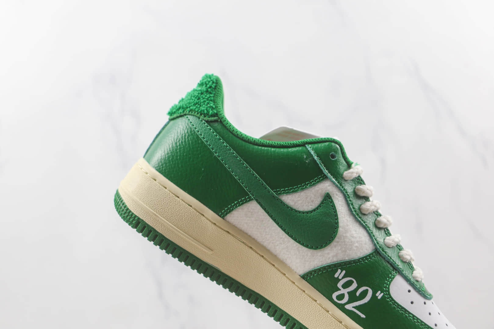 耐克Nike Air Force 1 07 Low Good bye纯原版本低帮空军一号白绿色板鞋内置气垫 货号：DO5220-131