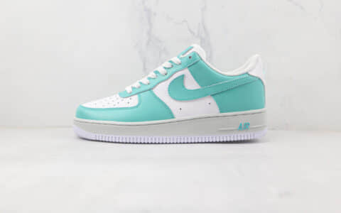 耐克Nike Air Force 1’07 Low纯原版本低帮空军一号蒂芙尼绿配色板鞋内置气垫 货号：DO7416-991