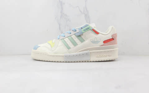 阿迪达斯Adidas originals Forum 84 low纯原版本低帮复古Forum84魔术贴板鞋原档案数据开发 货号：GX4587