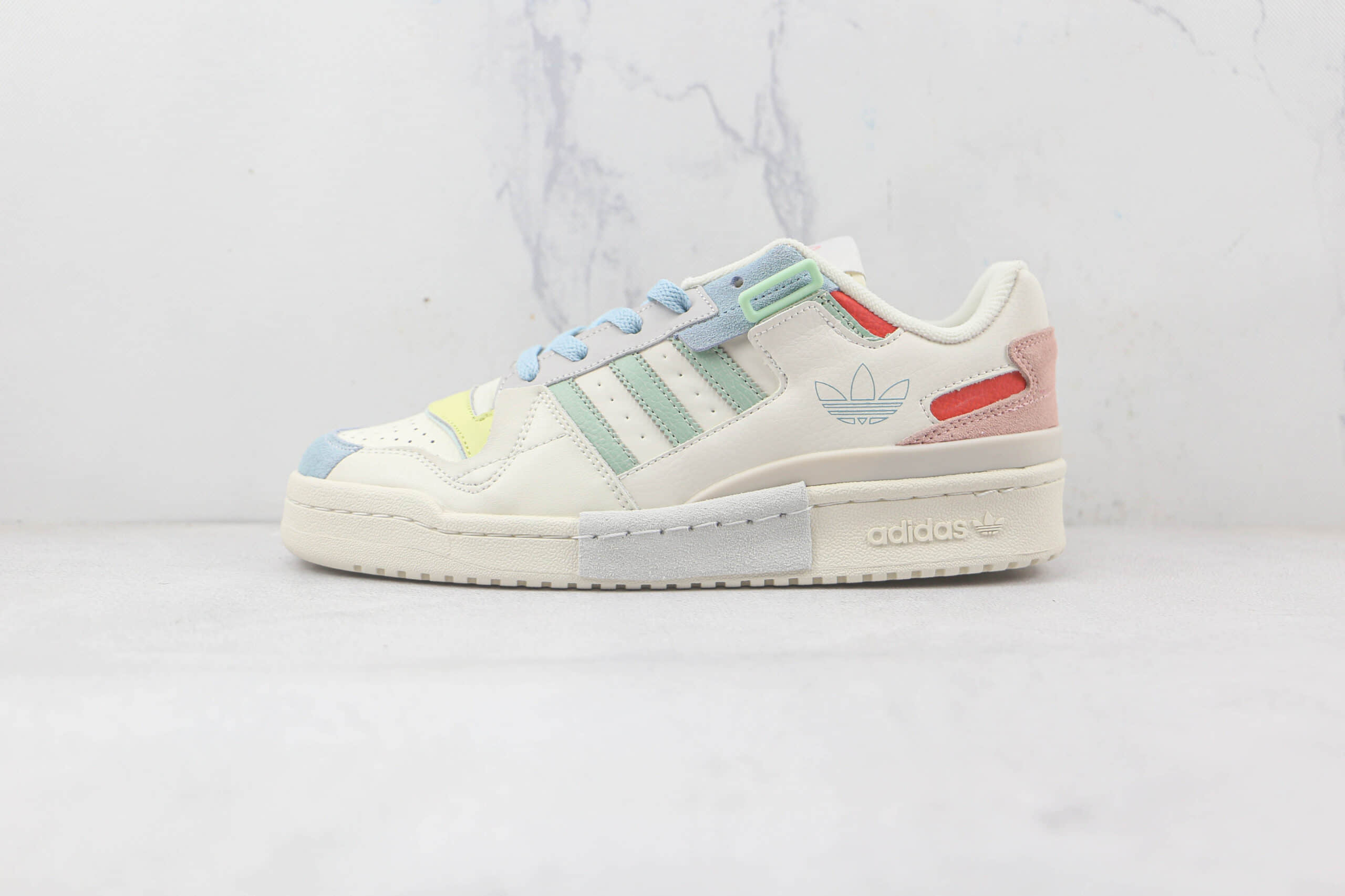 阿迪达斯Adidas originals Forum 84 low纯原版本低帮复古Forum84魔术贴板鞋原档案数据开发 货号：GX4587