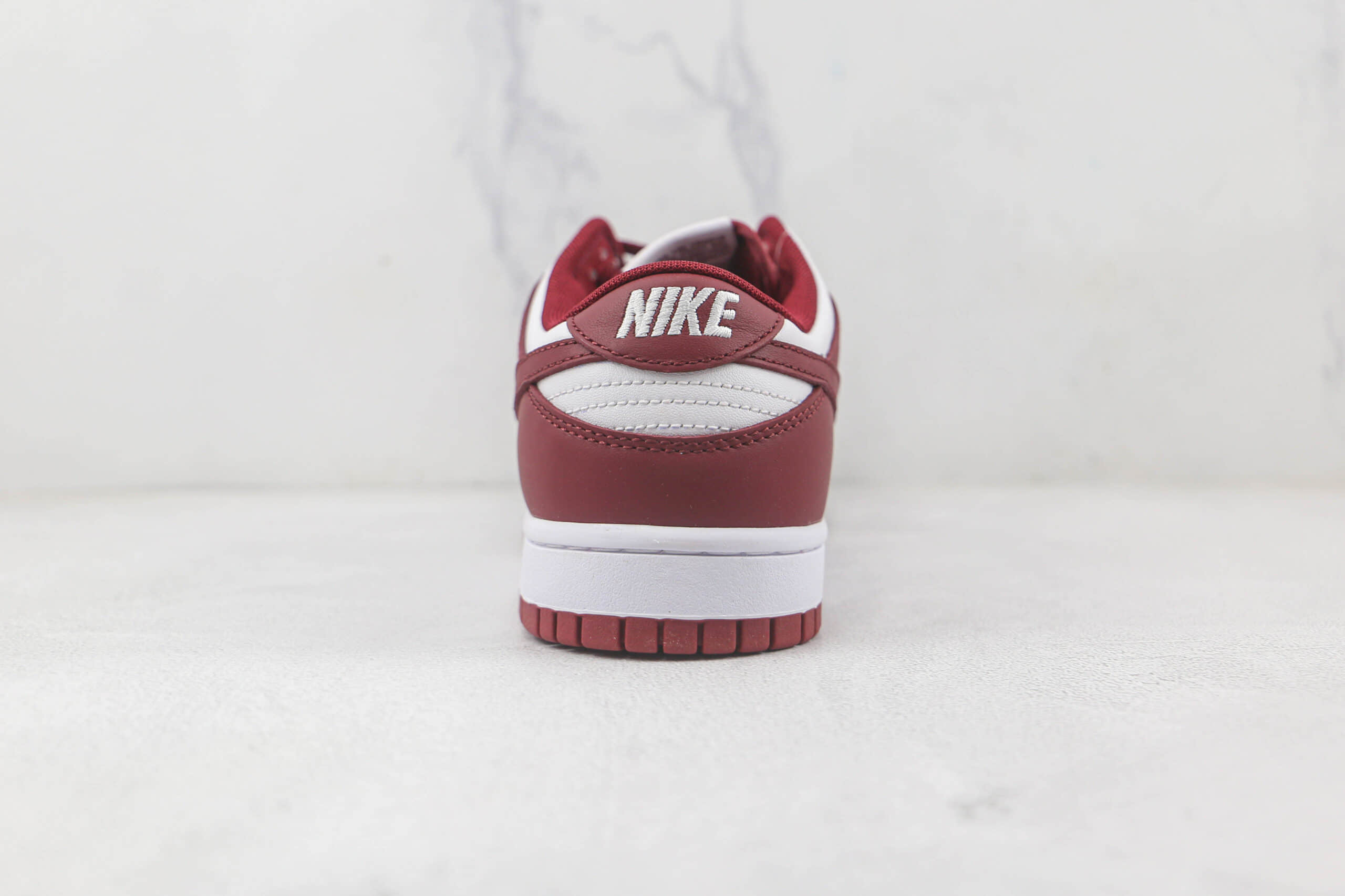 耐克Nike Dunk Low TEAM RED纯原版本低帮DUNK酒红色板鞋原档案数据开发天花板DUNK 货号：DD1391-601