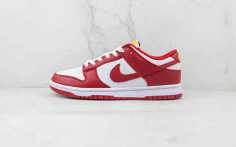 耐克Nike Dunk SB Low纯原版本低帮SB DUNK团队红配色板鞋原楦头纸板打造 货号：DD1391-602