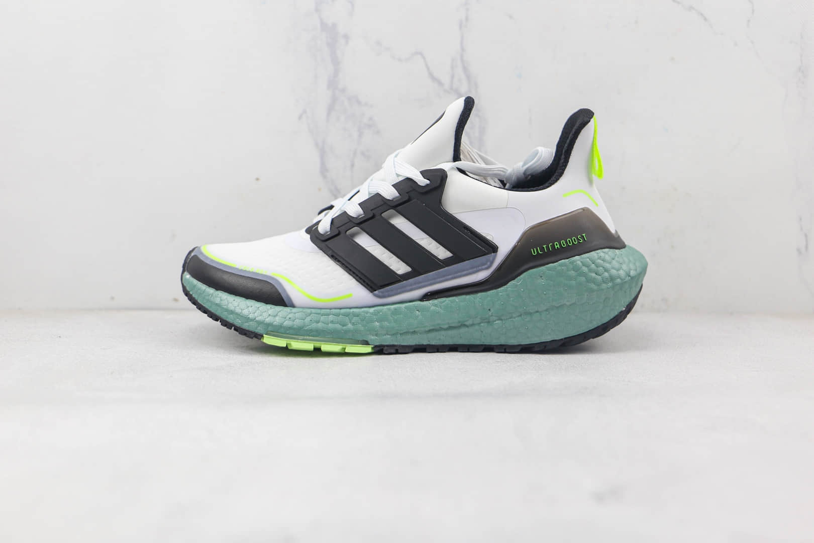 阿迪达斯Adidas Ultra Boost 21 Consortium纯原版本爆米花UB6.0慢跑鞋原档案数据开发 货号：S23898