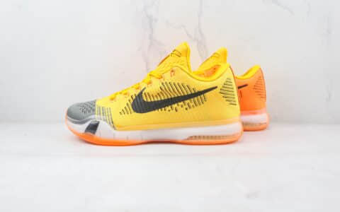 耐克Nike Kobe 10 Chester纯原版本科比10代日落大道配色篮球鞋原楦头纸板打造 货号：747212-818