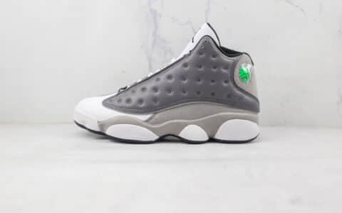 乔丹Air Jordan 13纯原版本雾霾灰白熊猫AJ13篮球鞋原楦头纸板打造 货号：414571-016