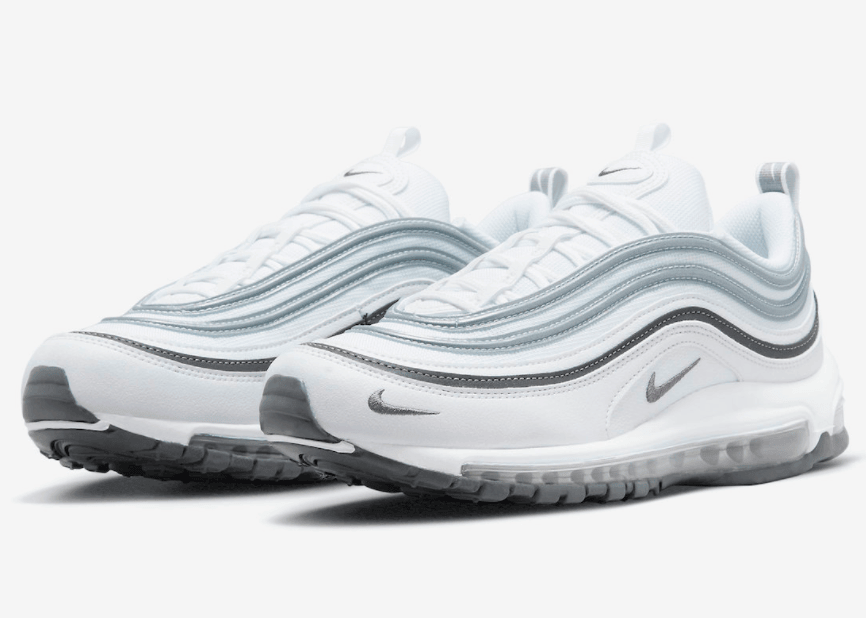 清爽简约！全新配色 Air Max 97官图曝光！ 货号：DX8970-100