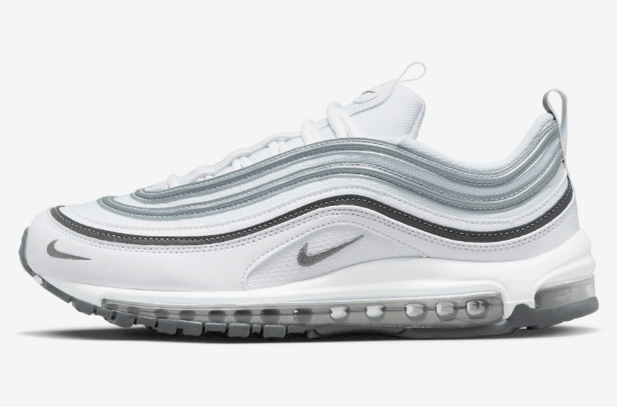 清爽简约！全新配色 Air Max 97官图曝光！ 货号：DX8970-100