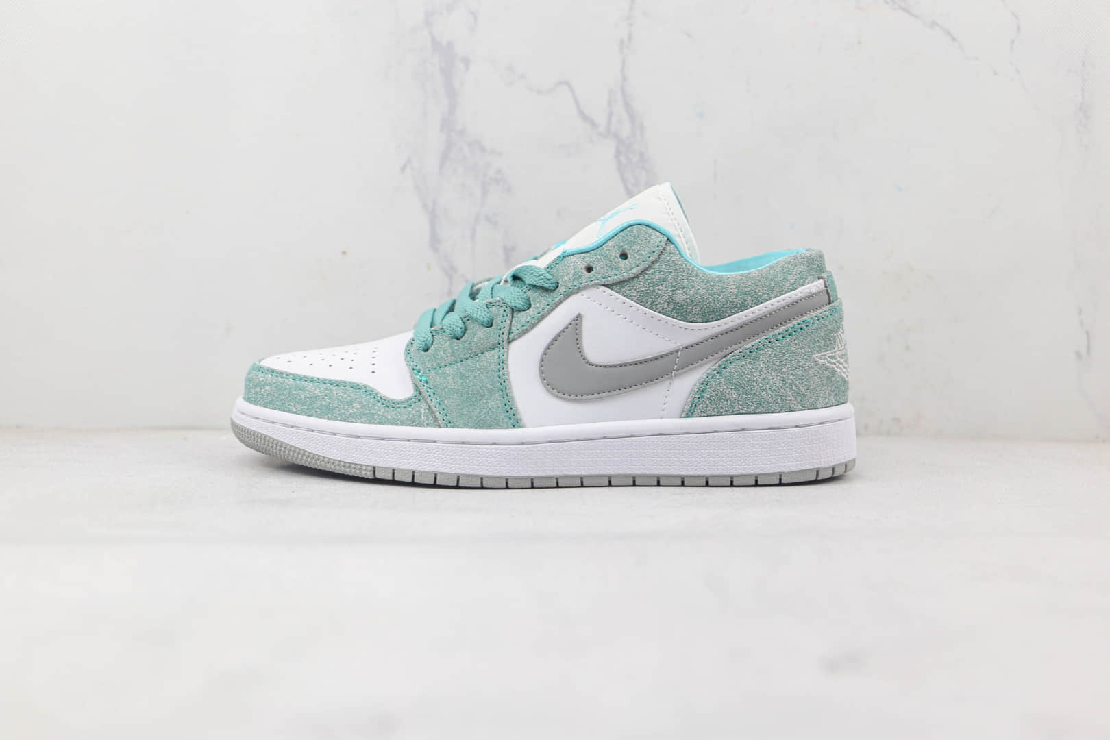乔丹Air Jordan 1 Low纯原版本低帮AJ1蒂芙尼绿板鞋原档案数据开发 货号：DN3705-301